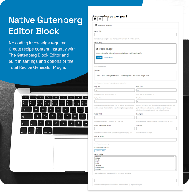 gutenberg block editor
